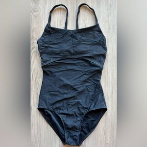 Wear Moi Black Camisole Leotard